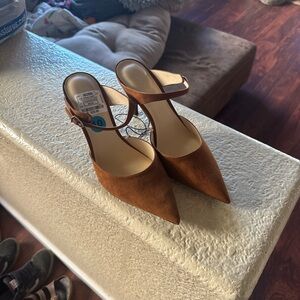 Elegant Brown Women's Heels